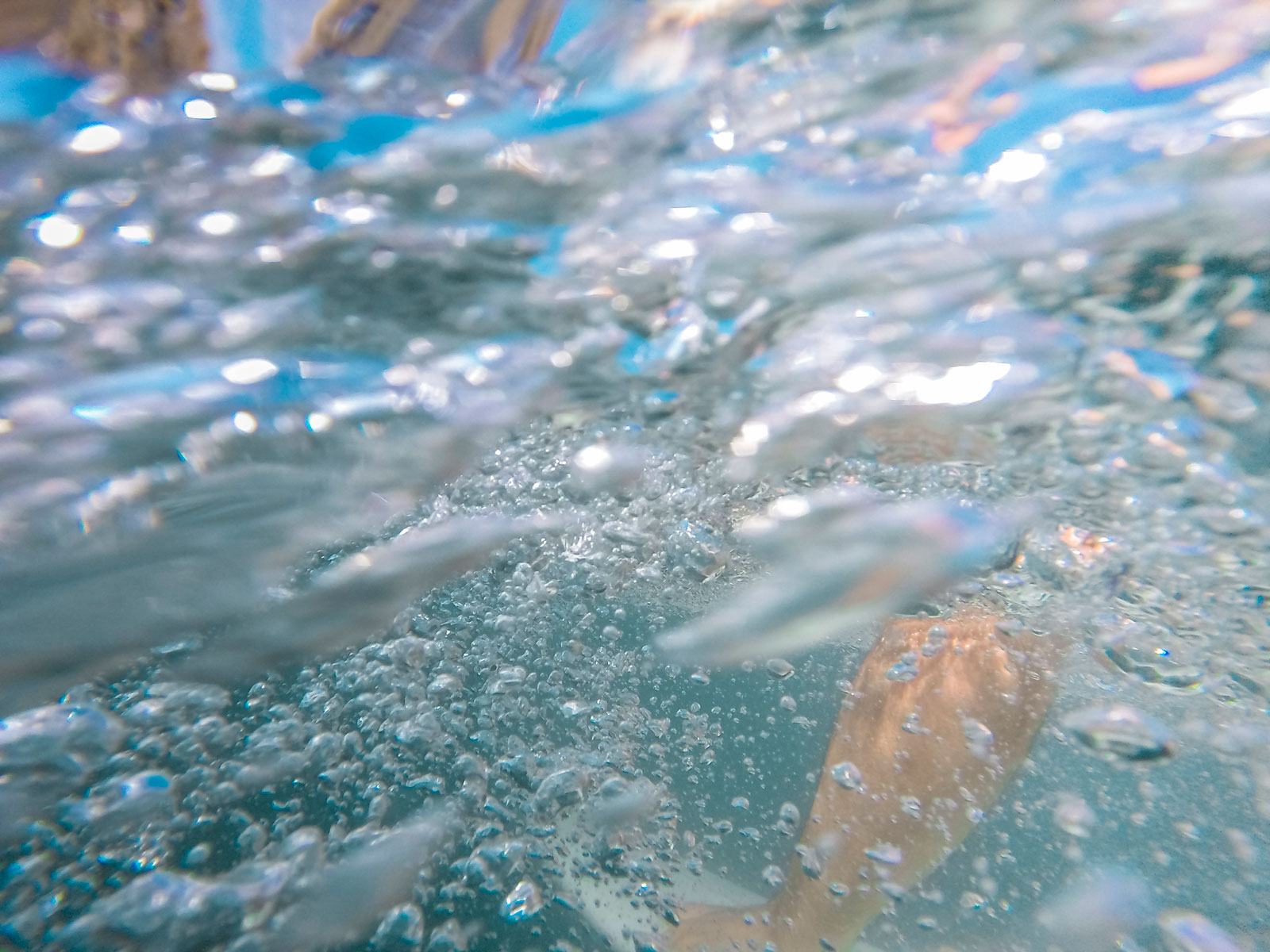 underwater